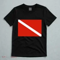 Diver Down Dive Flag Scuba Diving Flag T-Shirt thumb 5
