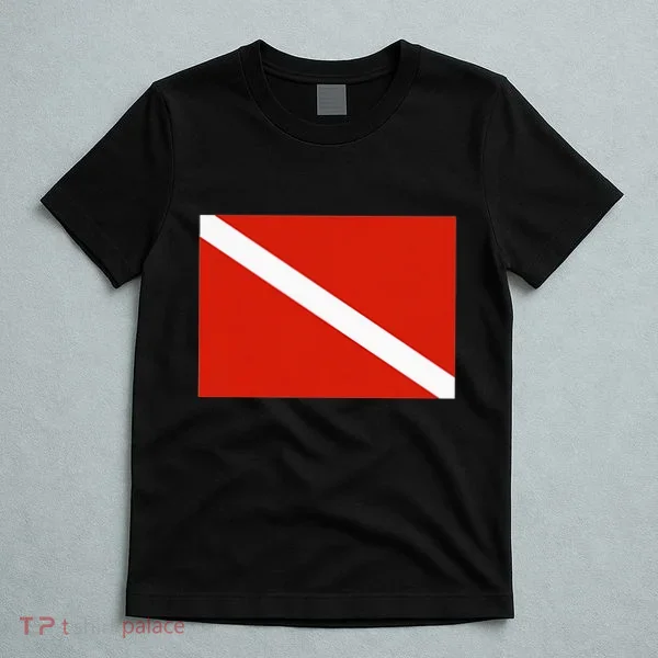 Diver Down Dive Flag Scuba Diving Flag T-Shirt