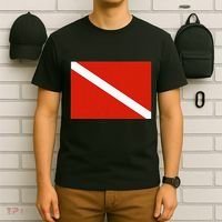 Diver Down Dive Flag Scuba Diving Flag T-Shirt thumb 6