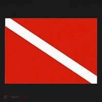 Diver Down Dive Flag Scuba Diving Flag Bucket Hat thumb 4