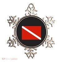 Diver Down Dive Flag Scuba Diving Flag Ornament thumb 0