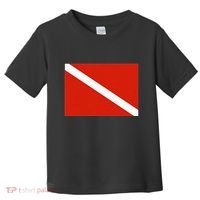 Diver Down Dive Flag Scuba Diving Flag Toddler T-Shirt thumb 0