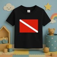 Diver Down Dive Flag Scuba Diving Flag Toddler T-Shirt thumb 3