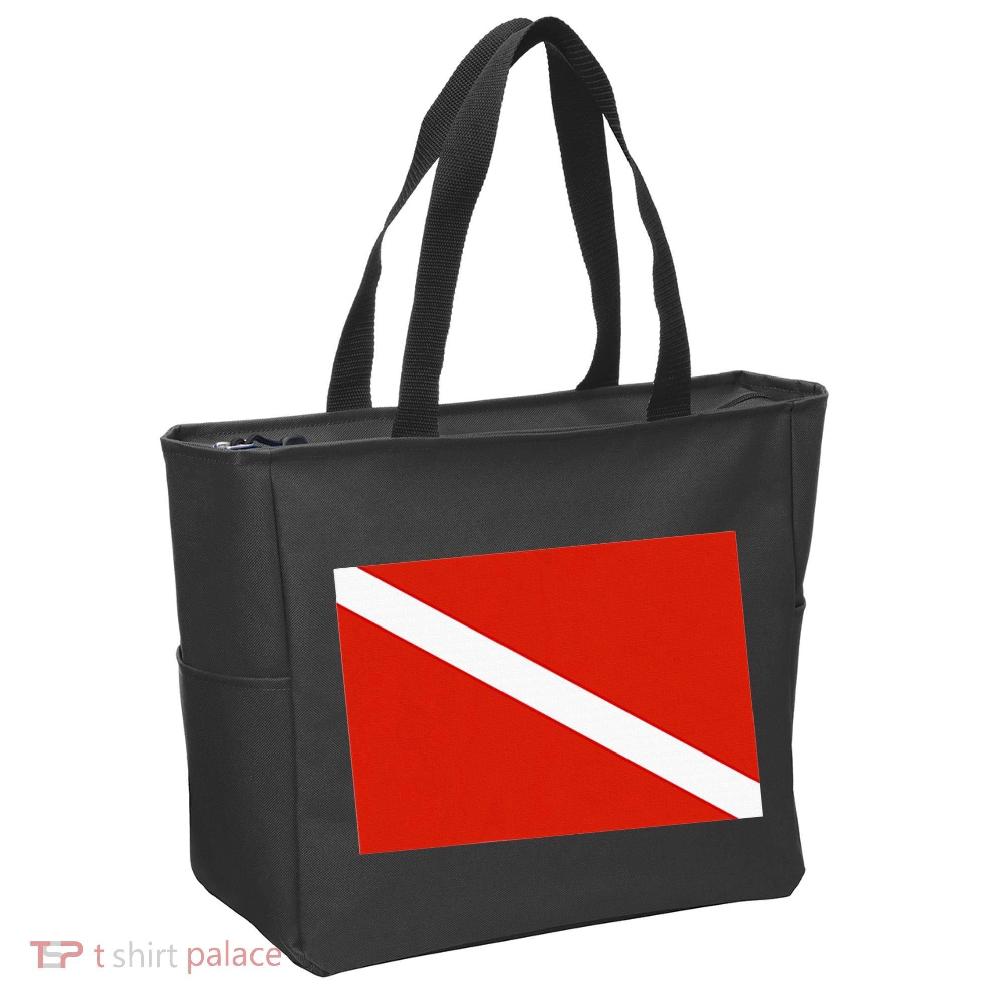 Diver Down Dive Flag Scuba Diving Flag Tote Bag