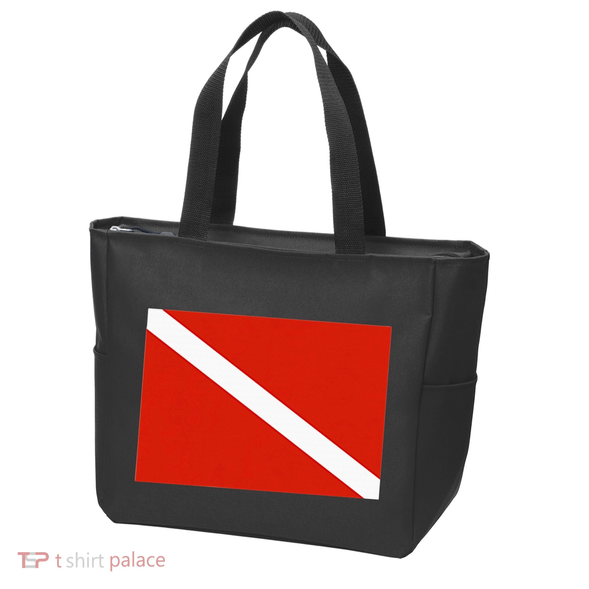 Diver Down Dive Flag Scuba Diving Flag Tote Bag