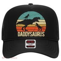 Daddy Dinosaur Daddysaurus 2 Two christmas Gift For Dad Hat thumb 0