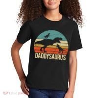 Daddy Dinosaur Daddysaurus 2 Two christmas Gift For Dad Kids T-Shirt thumb 2