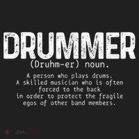 Drummer Definition Drums Drumming Funny Drummer Gift Women's Sweatshirt thumb 2