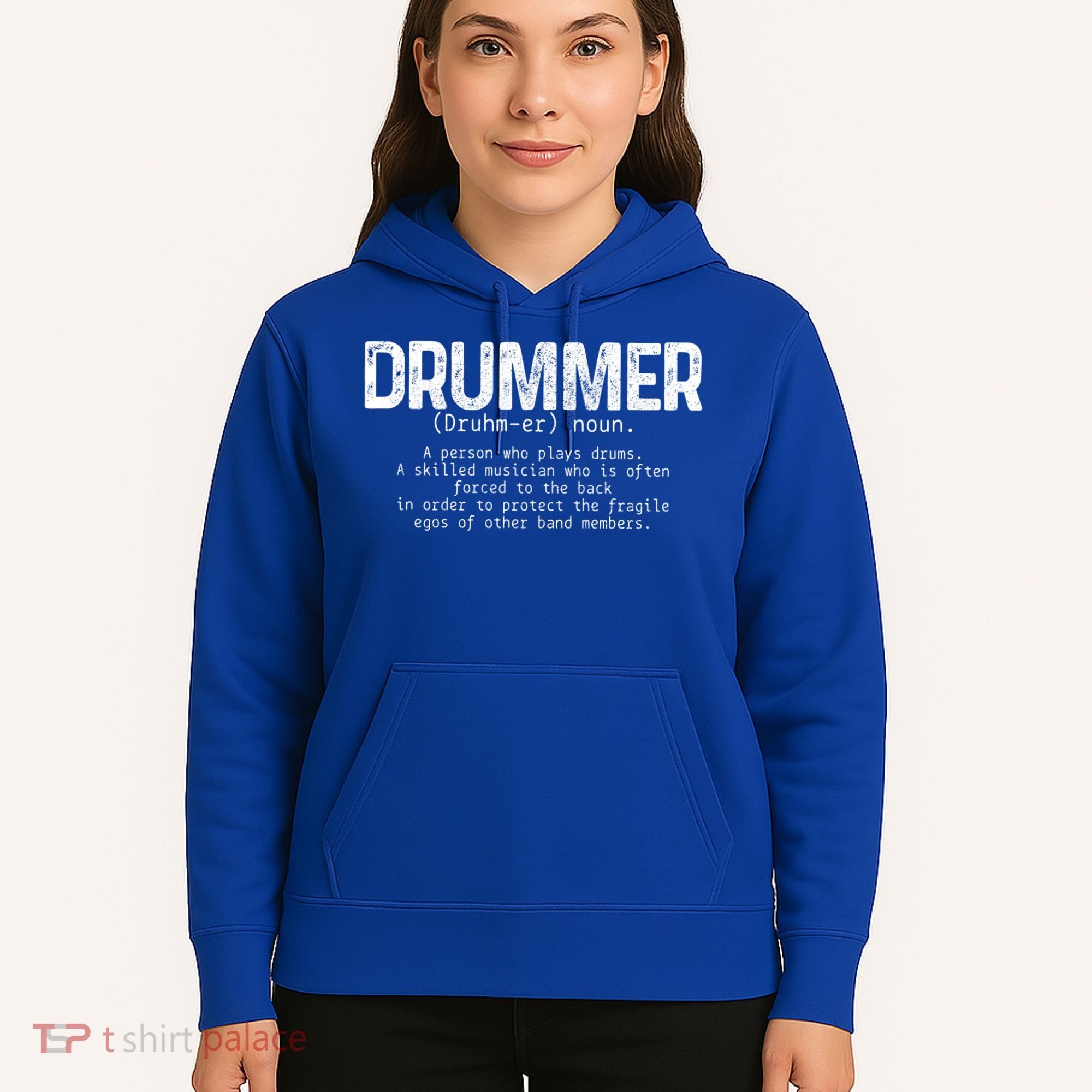 Drummer Definition Drums Drumming Funny Drummer Gift Hoodie