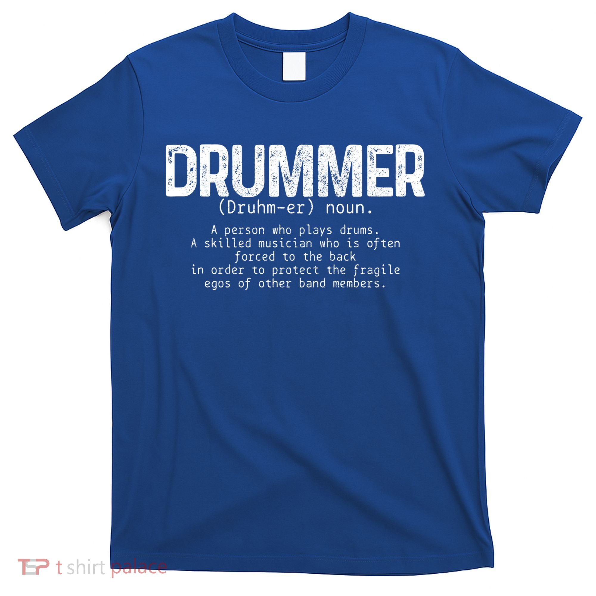 Drummer Definition Drums Drumming Funny Drummer Gift T-Shirt
