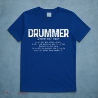 Drummer Definition Drums Drumming Funny Drummer Gift T-Shirt thumb 5