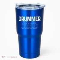 Drummer Definition Drums Drumming Funny Drummer Gift Tumbler thumb 0