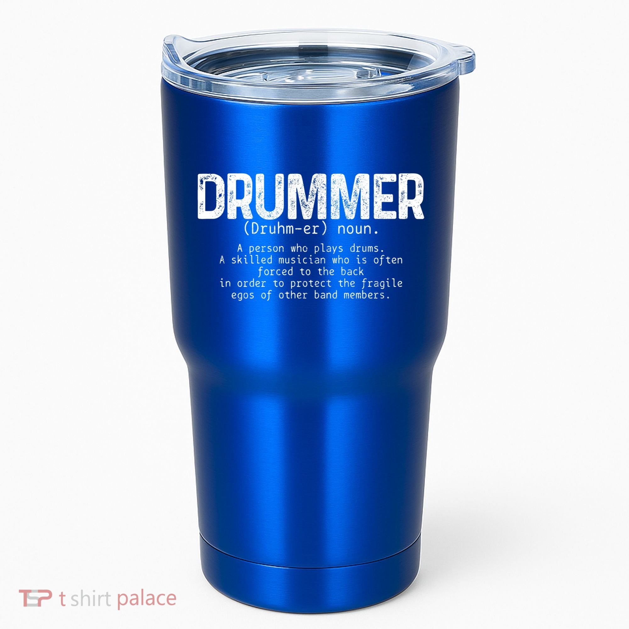 Drummer Definition Drums Drumming Funny Drummer Gift Tumbler