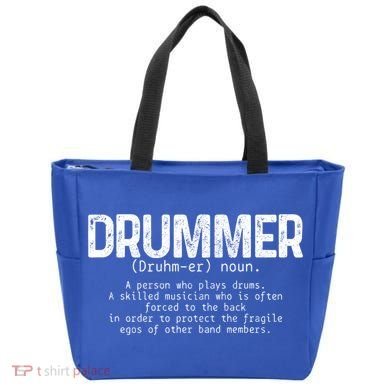 Drummer Definition Drums Drumming Funny Drummer Gift Tote Bag