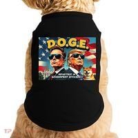 D.O.G.E Doge Department Of Government Efficiency Trump Elon Doggie Tank thumb 0