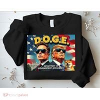 D.O.G.E Doge Department Of Government Efficiency Trump Elon Sweatshirt thumb 2