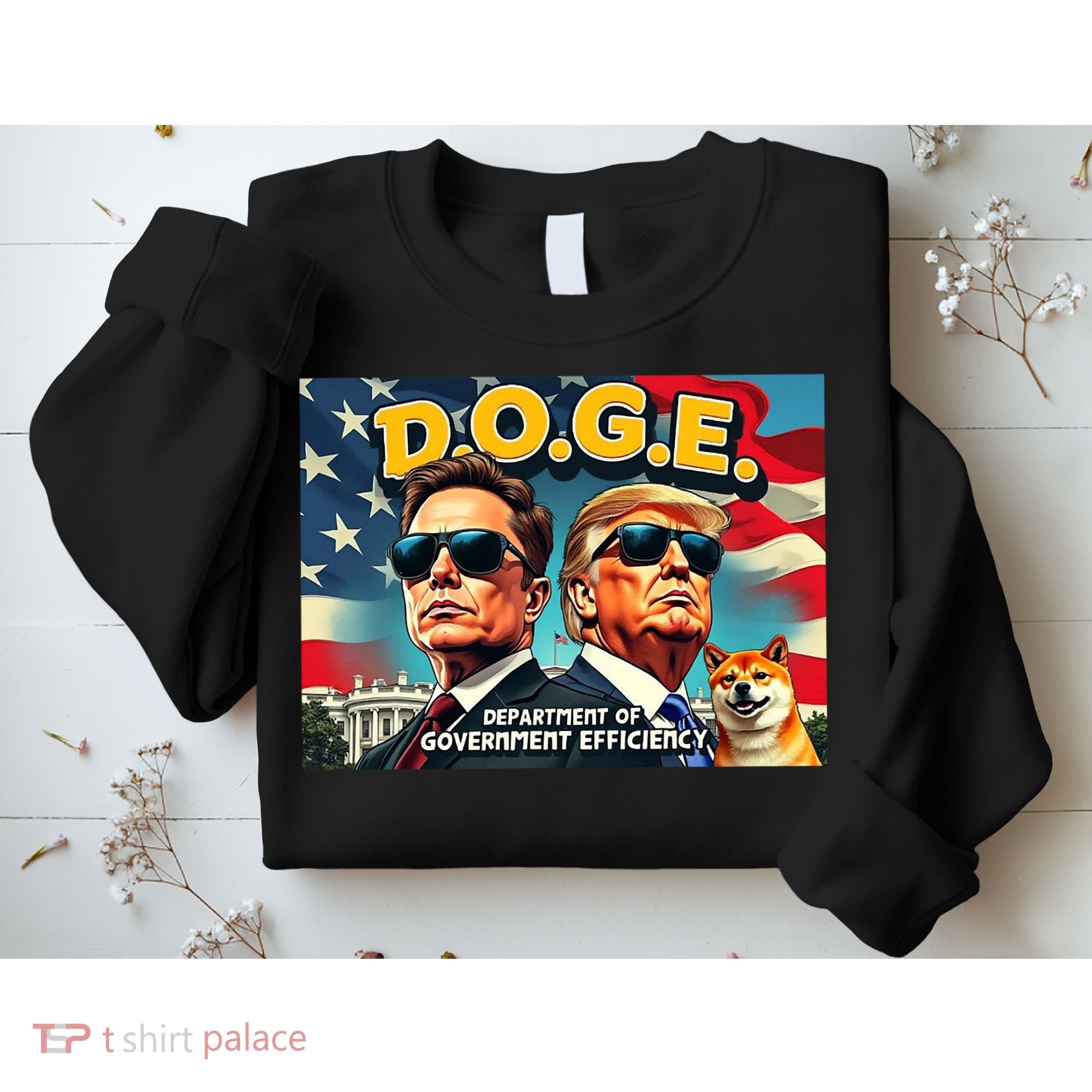 D.O.G.E Doge Department Of Government Efficiency Trump Elon Sweatshirt