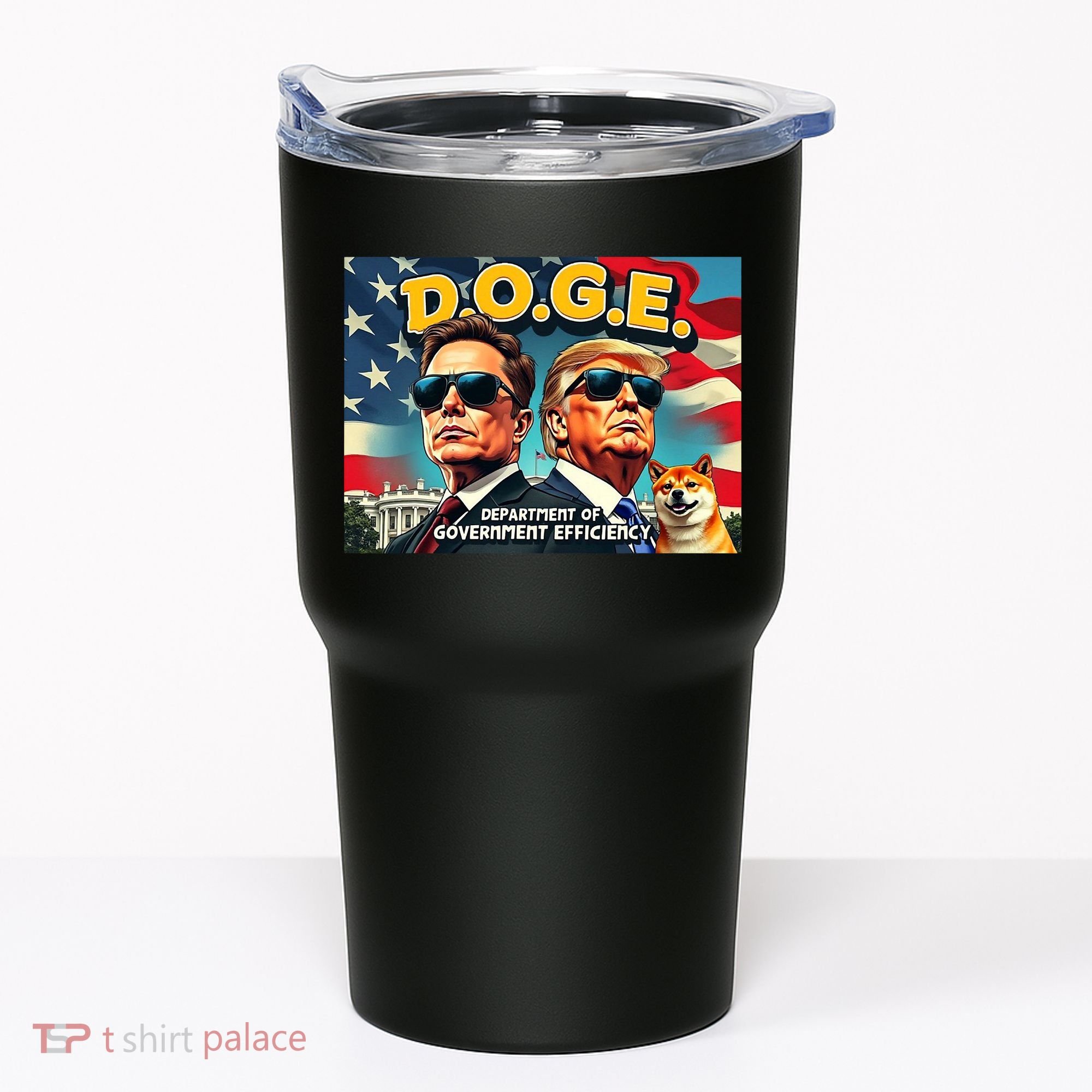 D.O.G.E Doge Department Of Government Efficiency Trump Elon Tumbler