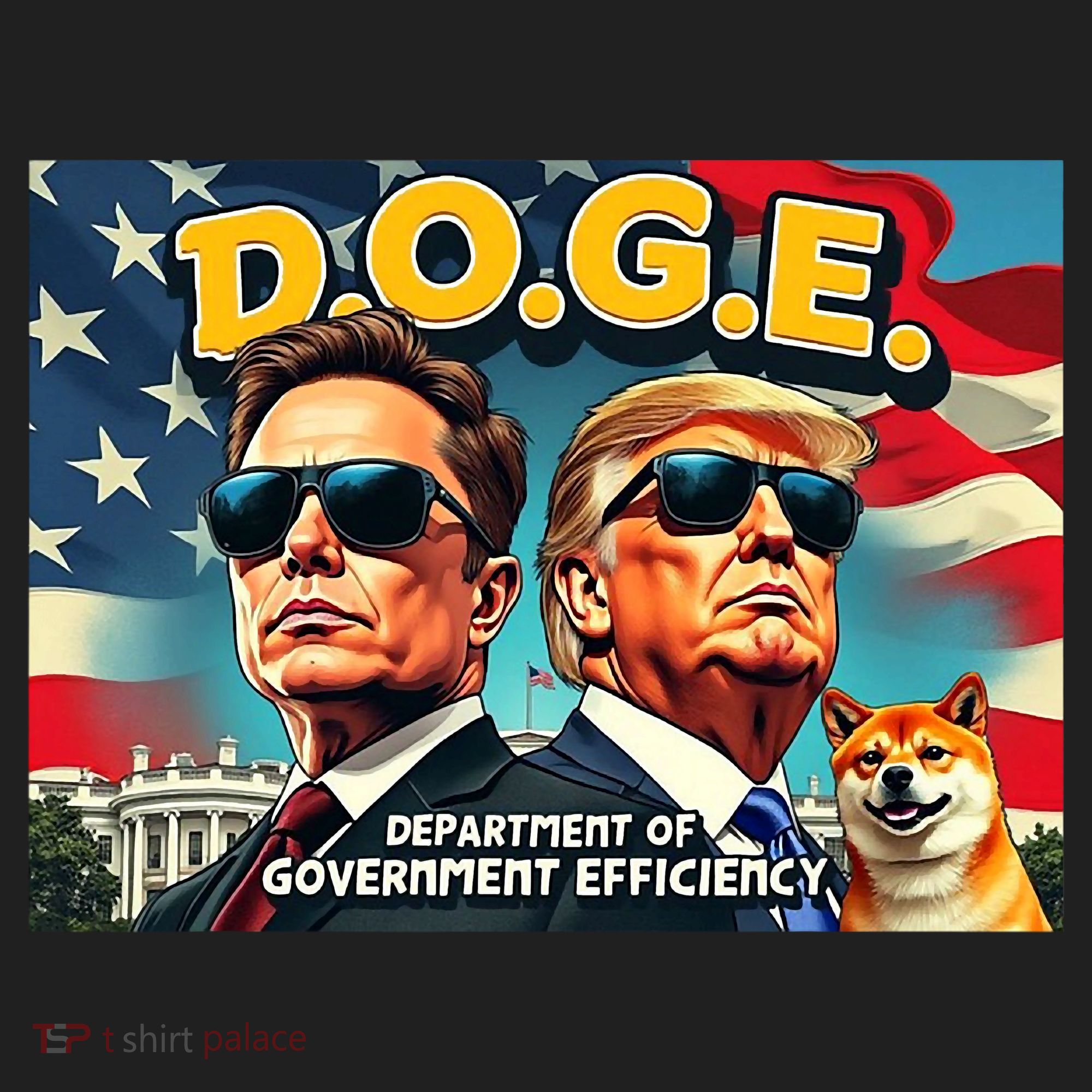D.O.G.E Doge Department Of Government Efficiency Trump Elon Tumbler