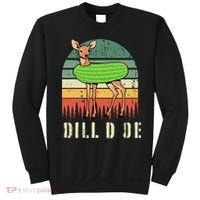 Dill Doe Deer Sunset Pickle Animal Funny Adult Humor Forest Sweatshirt thumb 0