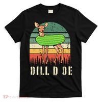 Dill Doe Deer Sunset Pickle Animal Funny Adult Humor Forest T-Shirt thumb 0
