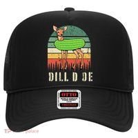 Dill Doe Deer Sunset Pickle Animal Funny Adult Humor Forest Hat thumb 0