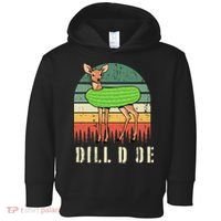 Dill Doe Deer Sunset Pickle Animal Funny Adult Humor Forest Toddler Hoodie thumb 0