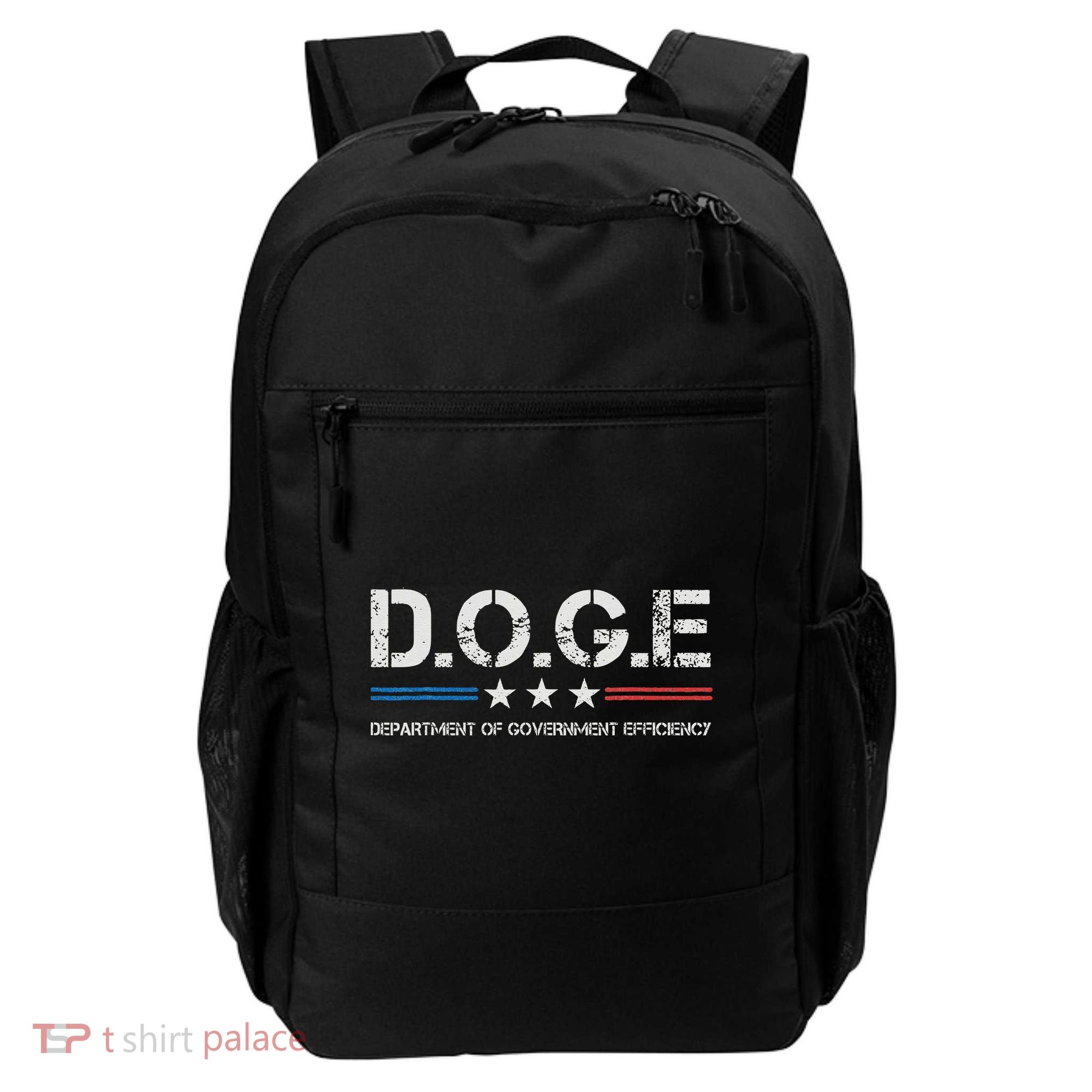 Doge D.O.G.E. Department Of Government Efficiency Backpack