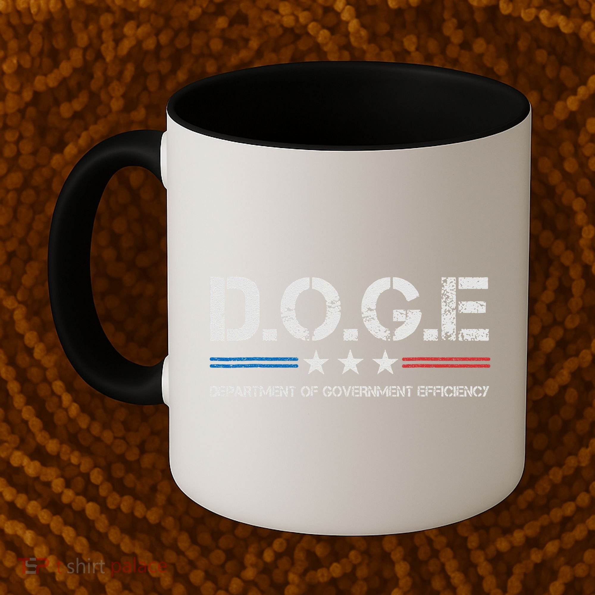 Doge D.O.G.E. Department Of Government Efficiency Coffee Mug
