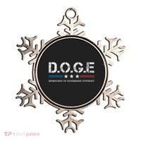 Doge D.O.G.E. Department Of Government Efficiency Ornament thumb 0