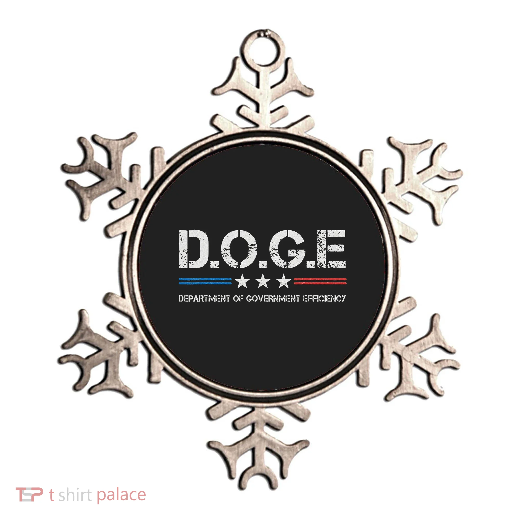 Doge D.O.G.E. Department Of Government Efficiency Ornament