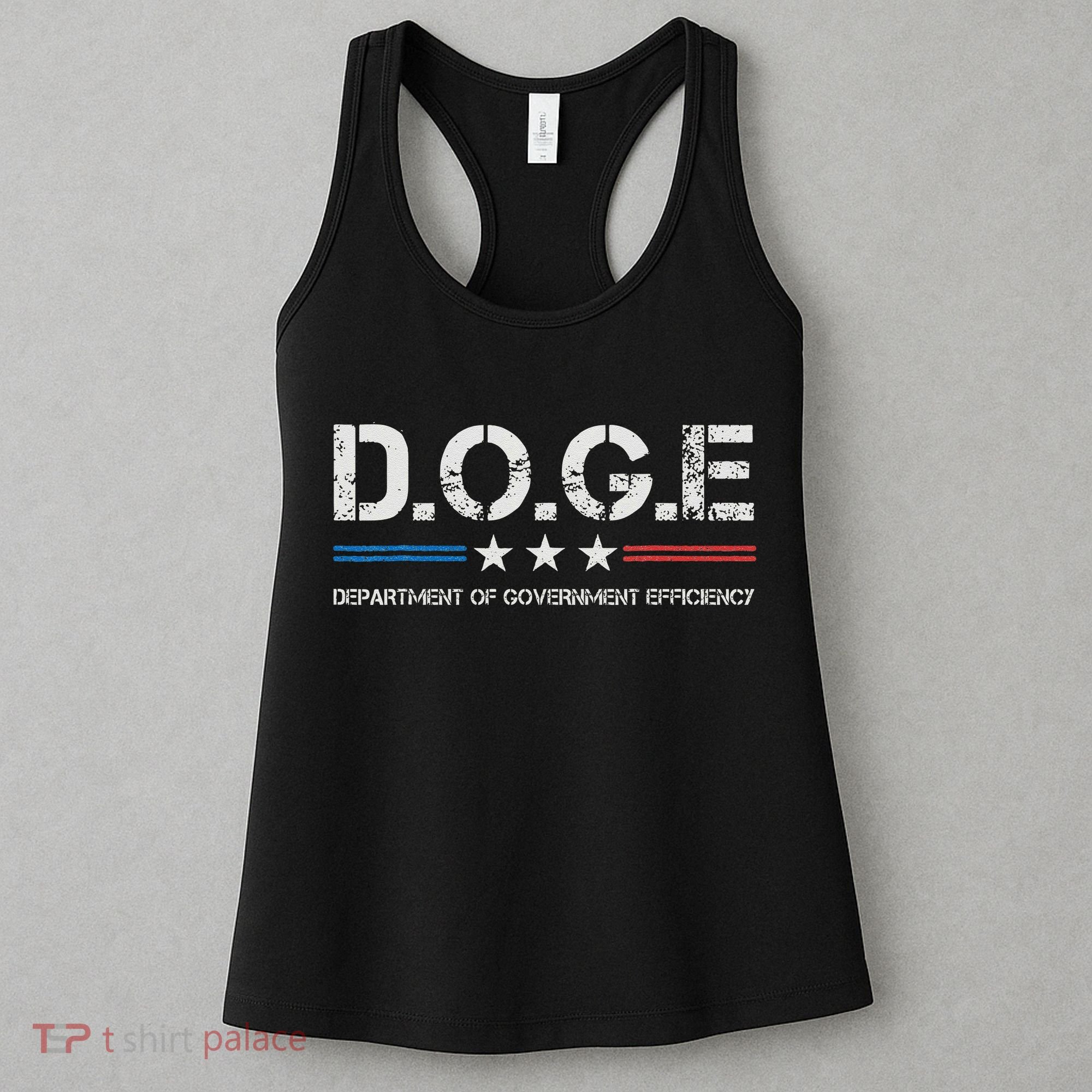 Doge D.O.G.E. Department Of Government Efficiency Women's Tank Top
