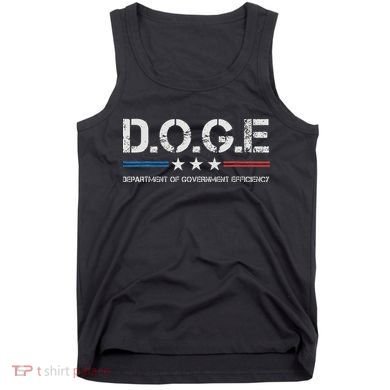 Doge D.O.G.E. Department Of Government Efficiency Tank Top