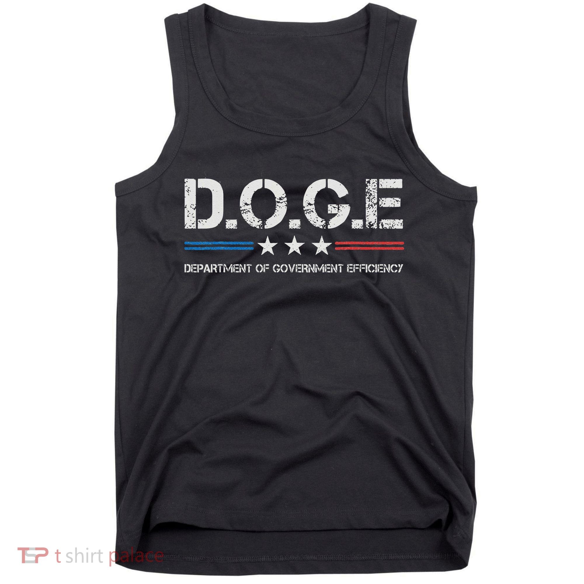 Doge D.O.G.E. Department Of Government Efficiency Tank Top