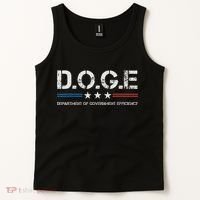 Doge D.O.G.E. Department Of Government Efficiency Tank Top thumb 2