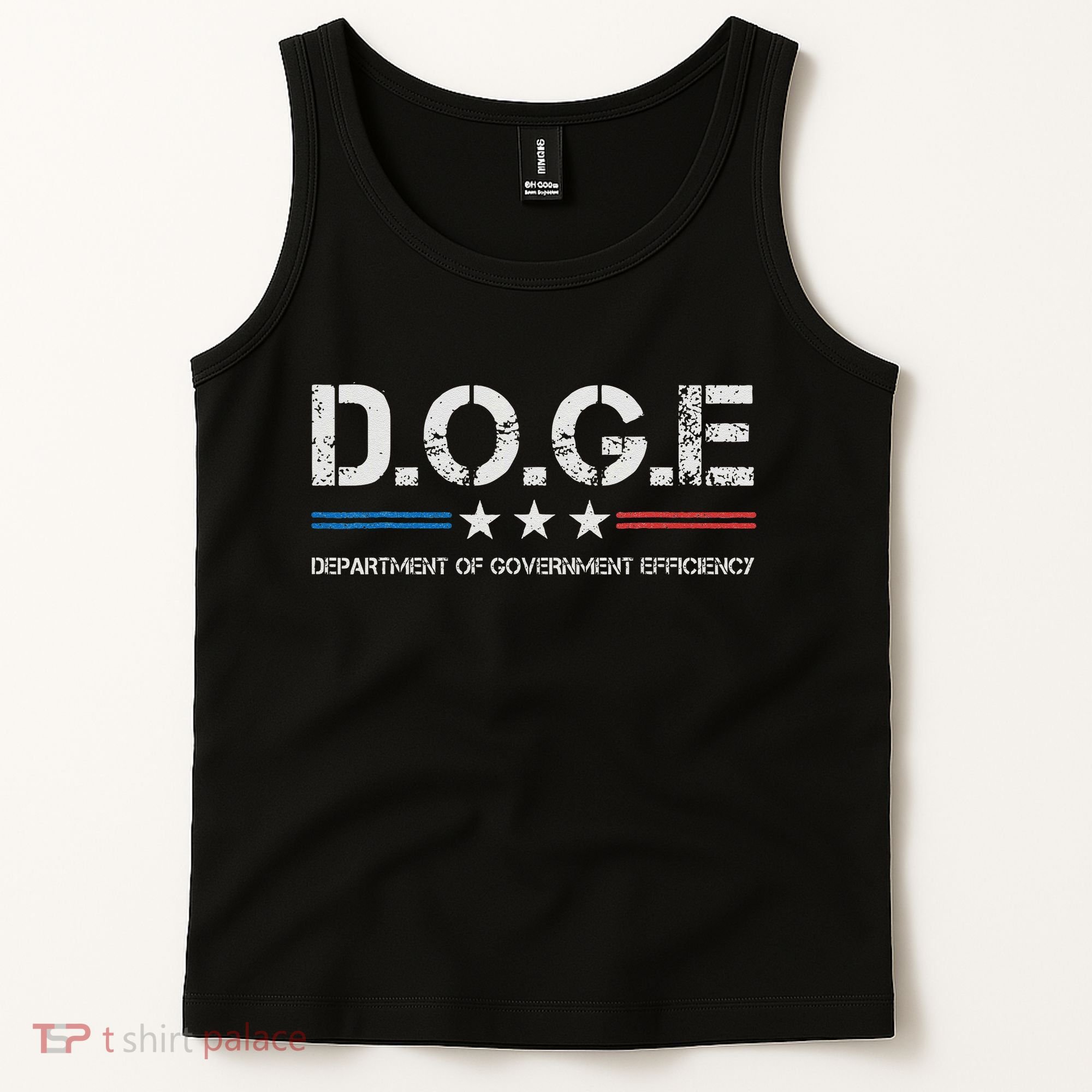 Doge D.O.G.E. Department Of Government Efficiency Tank Top