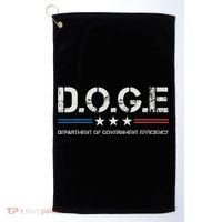 Doge D.O.G.E. Department Of Government Efficiency Golf Towel thumb 0