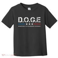 Doge D.O.G.E. Department Of Government Efficiency Toddler T-Shirt thumb 0