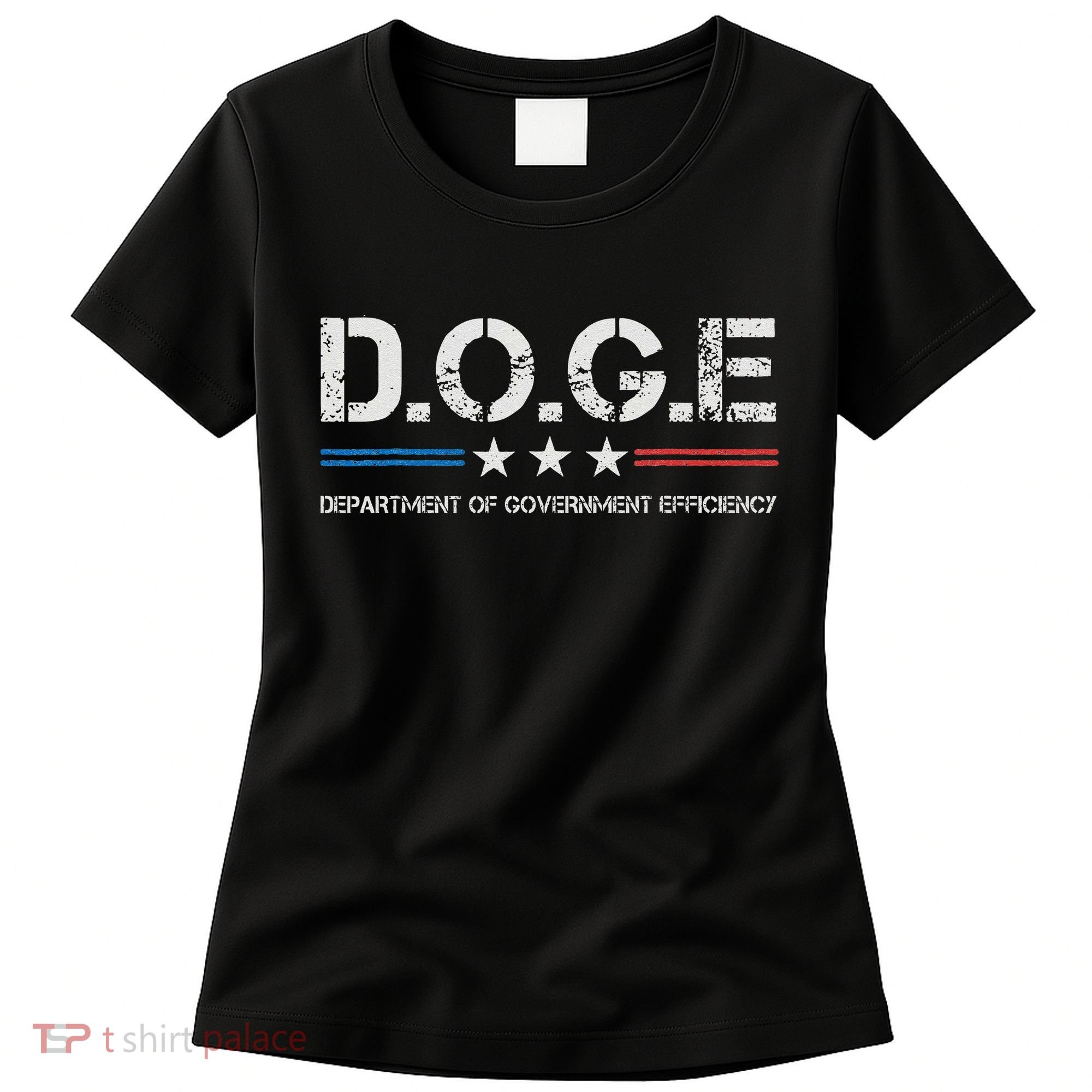 Doge D.O.G.E. Department Of Government Efficiency Women's T-Shirt