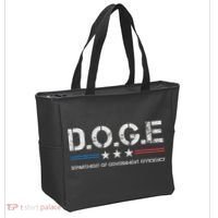 Doge D.O.G.E. Department Of Government Efficiency Tote Bag thumb 2