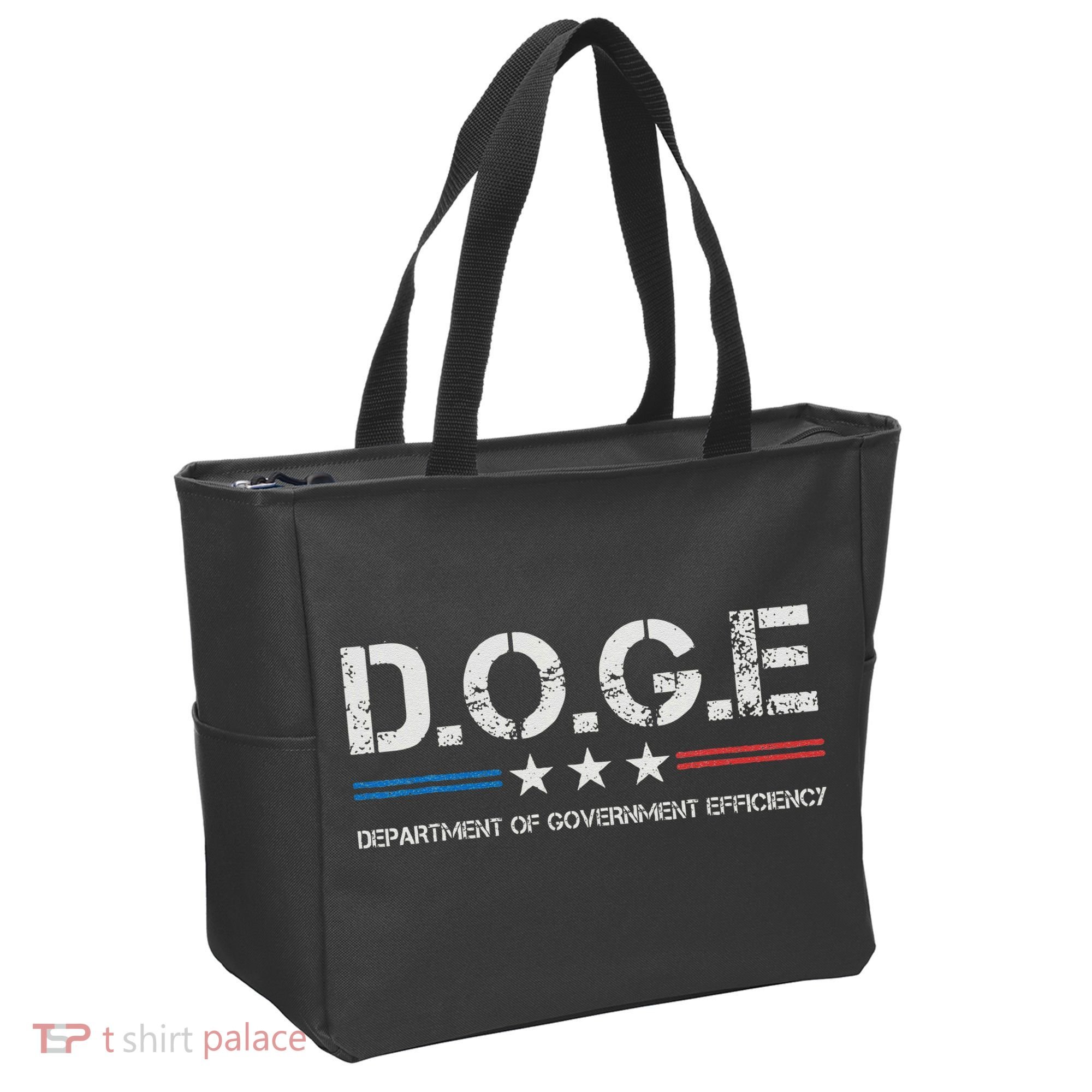 Doge D.O.G.E. Department Of Government Efficiency Tote Bag