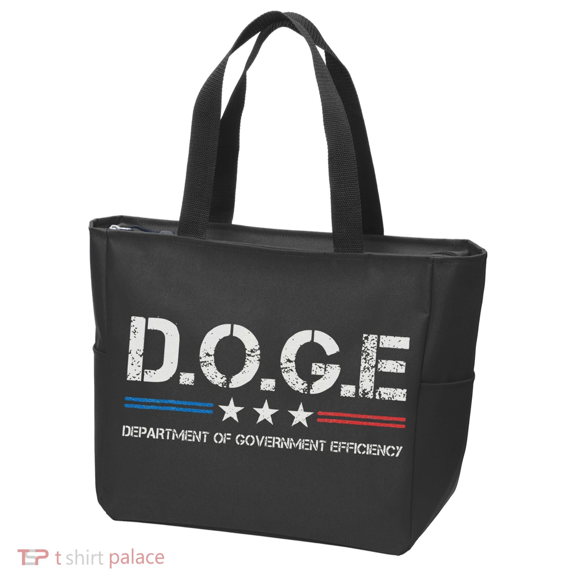 Doge D.O.G.E. Department Of Government Efficiency Tote Bag
