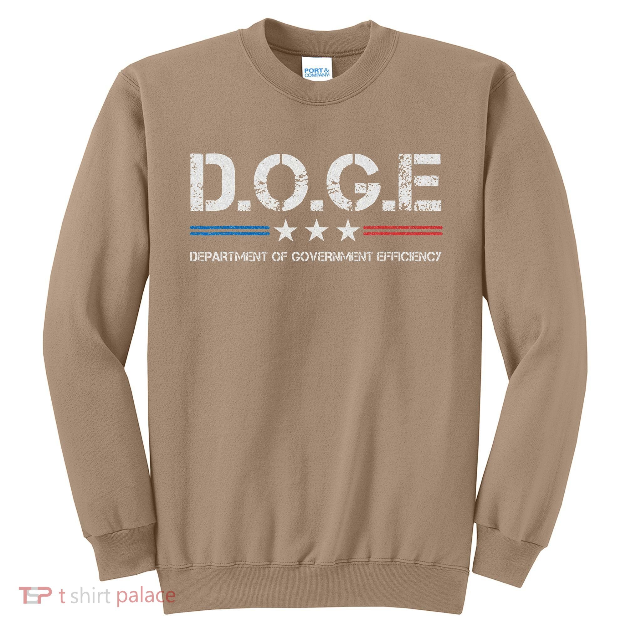 Doge D.O.G.E. Department Of Government Efficiency Sweatshirt