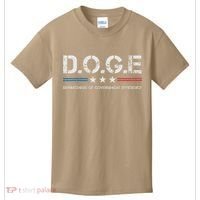 Doge D.O.G.E. Department Of Government Efficiency Kids T-Shirt thumb 0