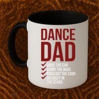 Dance Dad Dancing Dad Of A Dancer Father Coffee Mug thumb 2