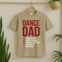 Dance Dad Dancing Dad Of A Dancer Father T-Shirt thumb 2