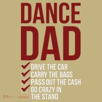 Dance Dad Dancing Dad Of A Dancer Father Mousepad thumb 1