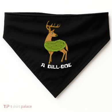 Dill Doe Dildo Comic And Joke Fan USA-Made Doggie Bandana
