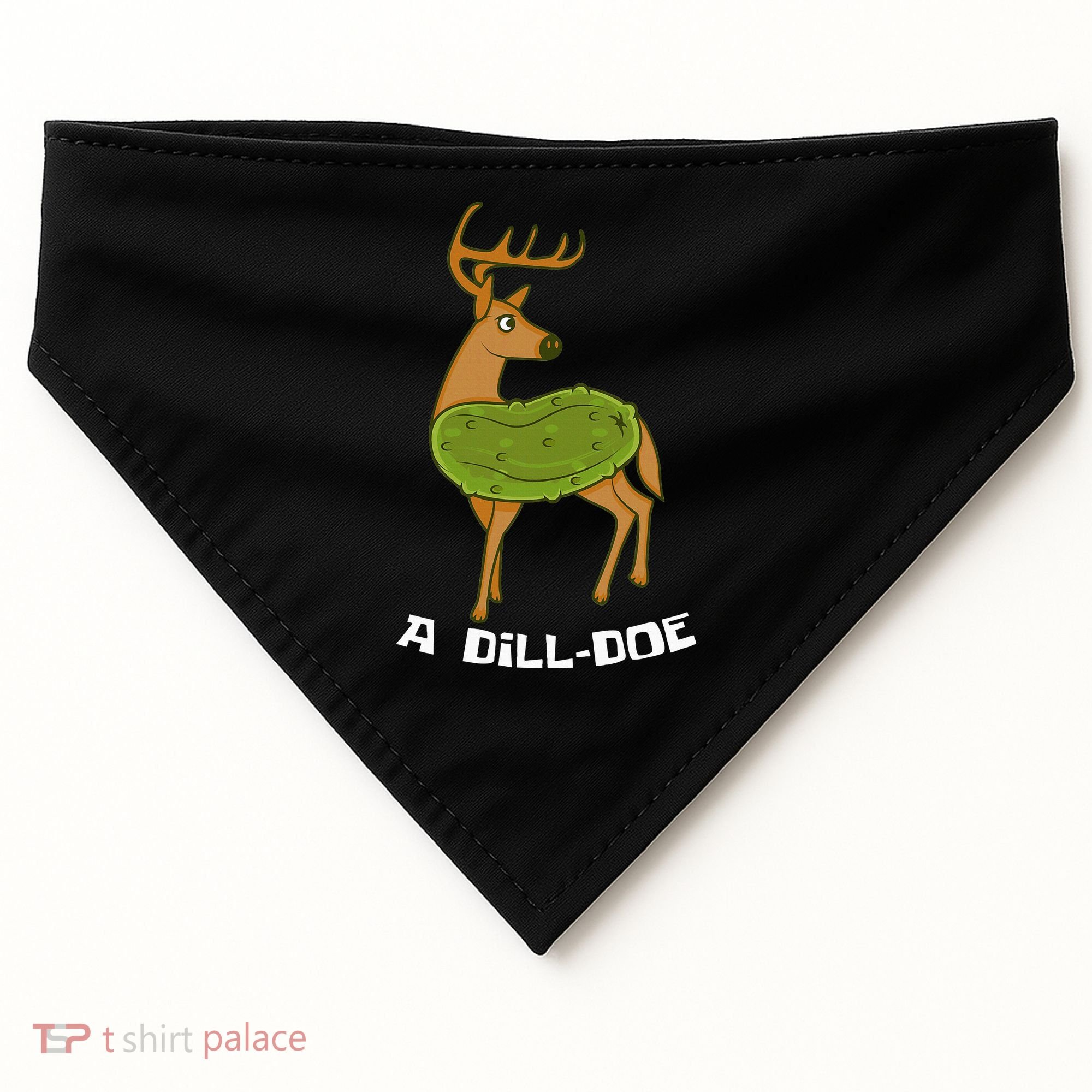 Dill Doe Dildo Comic And Joke Fan USA-Made Doggie Bandana