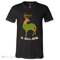 Dill Doe Dildo Comic And Joke Fan V-Neck T-Shirt thumb 0